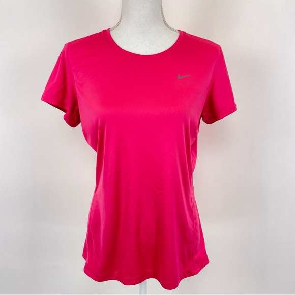 Nike Tops - Nike Dri-Fit Running Top Large Coral